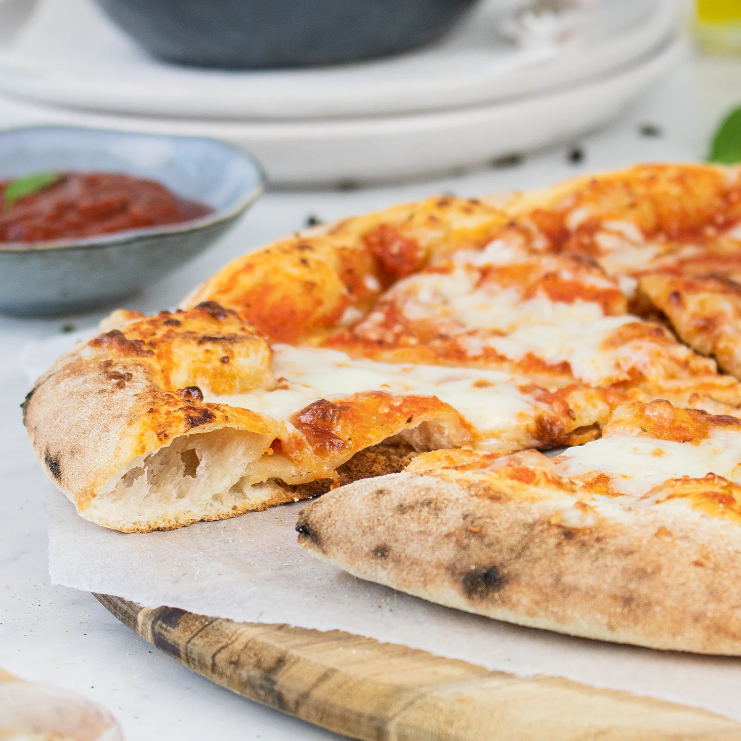 12" Margherita Pizza (Napoli Premium Crust) - Image 3