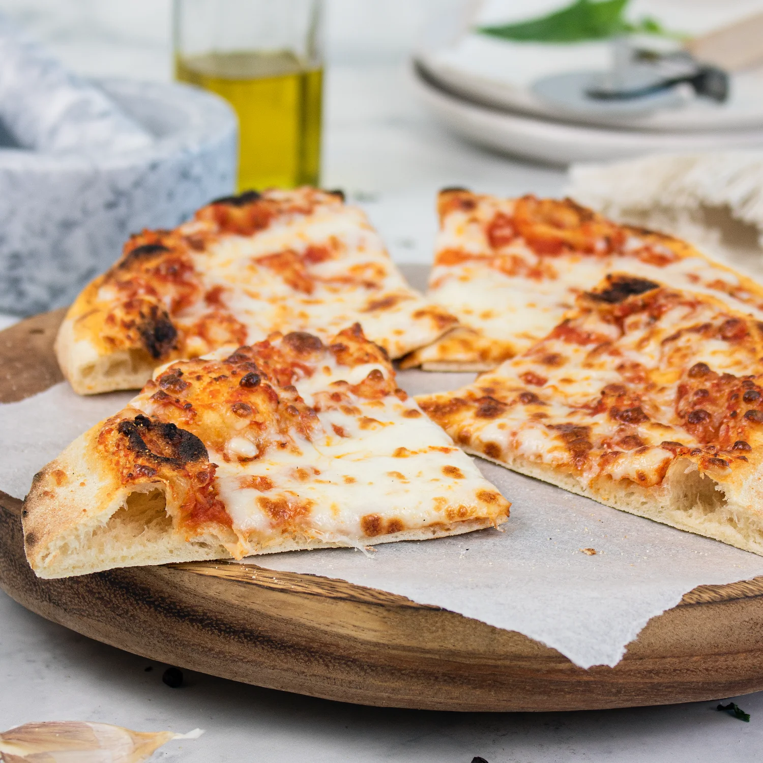 9" Margherita Pizza (Napoli Premium Crust) - Image 3